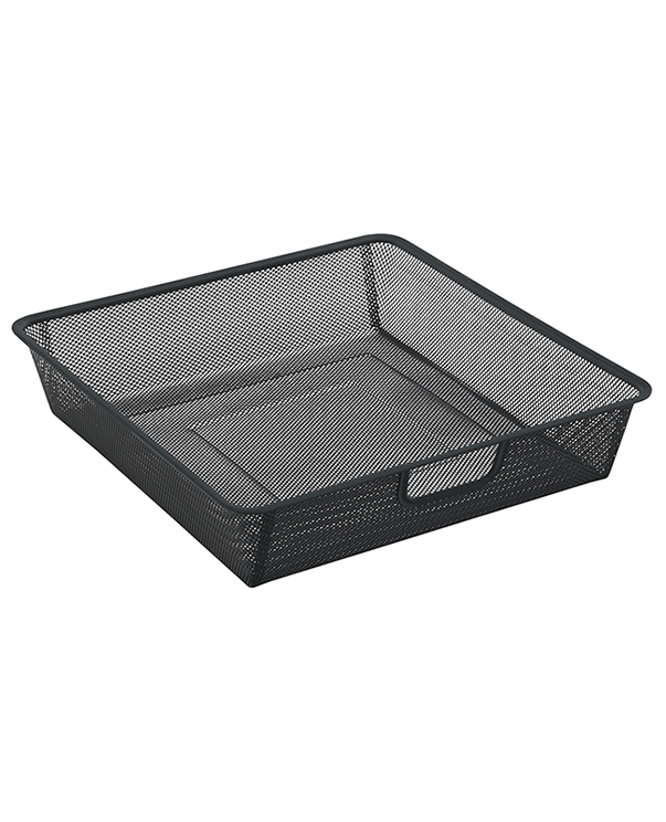 Корзина мелкосетчатая ПРАКТИК Home GBM 45х10 графит