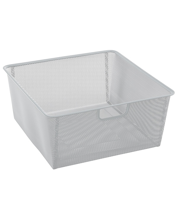 Корзина мелкосетчатая ПРАКТИК Home GBM 45х20 белая